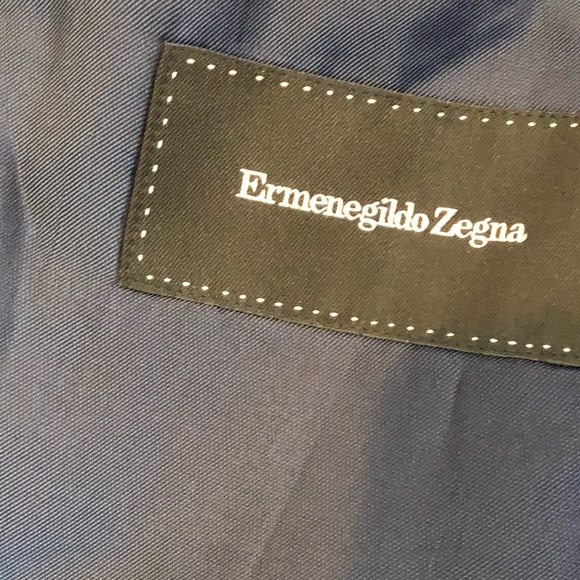 Ermenegildo Zegna 54R Blue Blazer - Picture 3 of 9